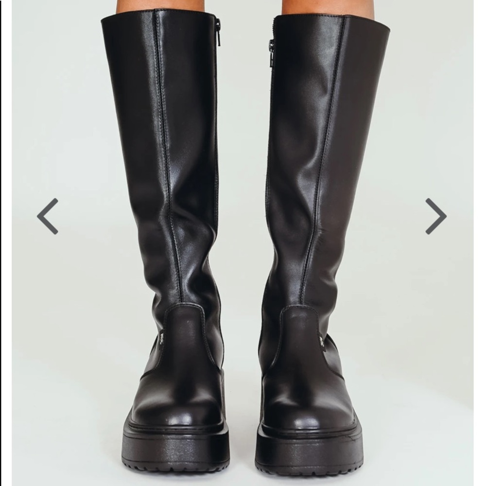 Black boots